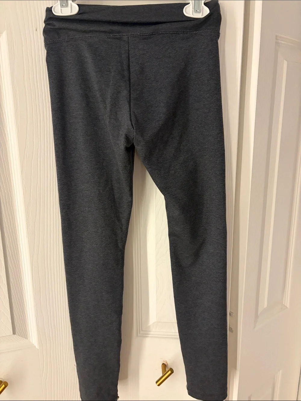 Justice Dark Charcoal Gray Girls' Leggings